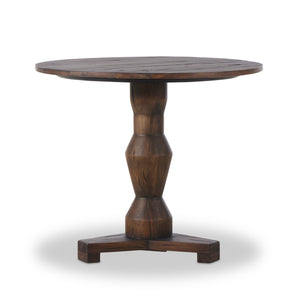 Rivi Large End Table In Antique Belgium Bleach