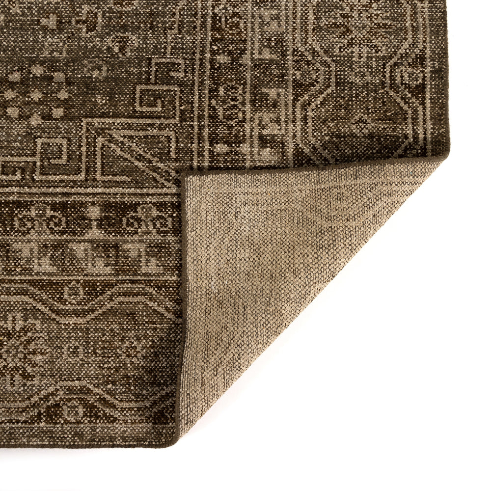 Cortona Hand Knotted Rug In Olive In 8'X10'