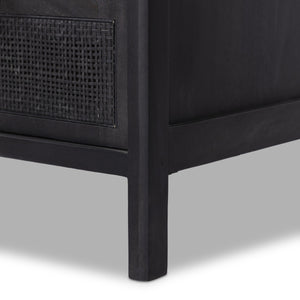Sydney Large Nightstand - Black Wash