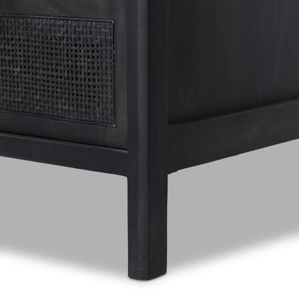 Sydney Large Nightstand - Black Wash
