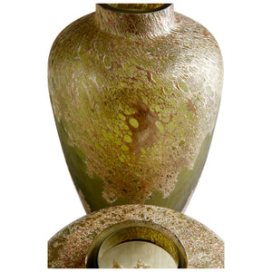 Alkali Vase in Forest Stone