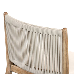 Rosen Outdoor Dining Chair In Natural Eucal