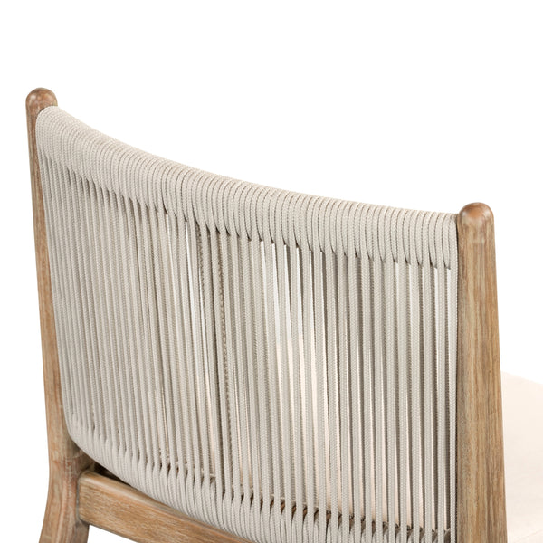 Rosen Outdoor Dining Chair In Natural Eucal