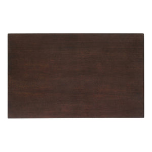 Callan KD Nightstand/Side Table 2 Drawers, Dark Walnut