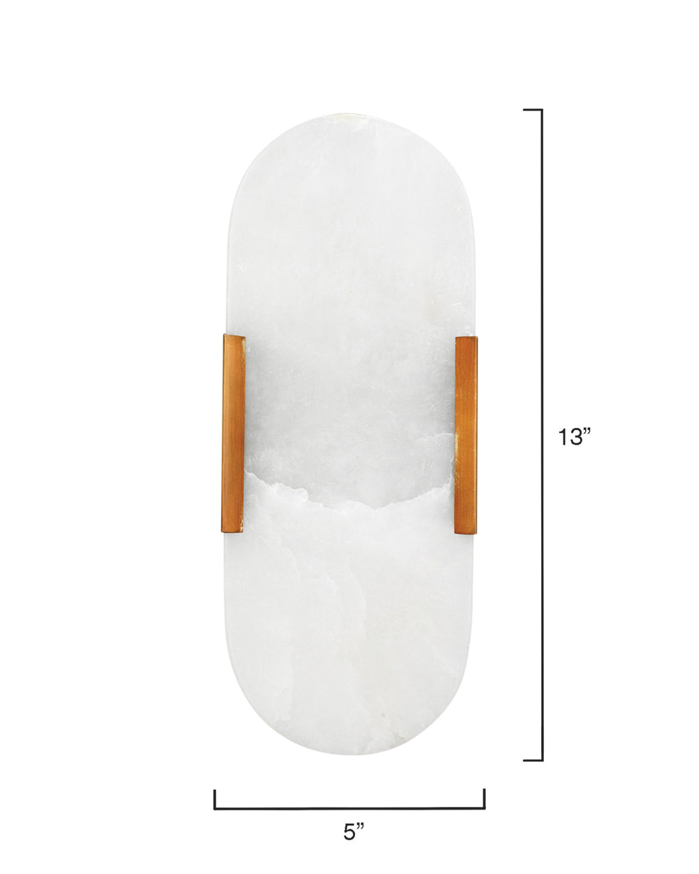 Delphi 2-Light Alabaster Wall Sconce, Antique Brass Metal