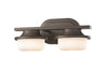 Optum  2 Light Vanity  in Bronze Finish