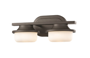 Optum  2 Light Vanity  in Bronze Finish