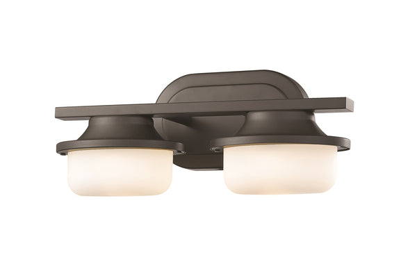 Optum  2 Light Vanity  in Bronze Finish