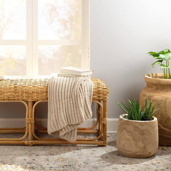 Brea Wooden Decorative Vase