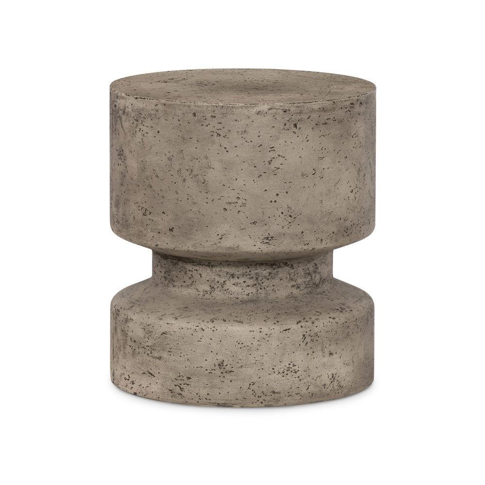 Nahla Outdoor End Table-Graphite