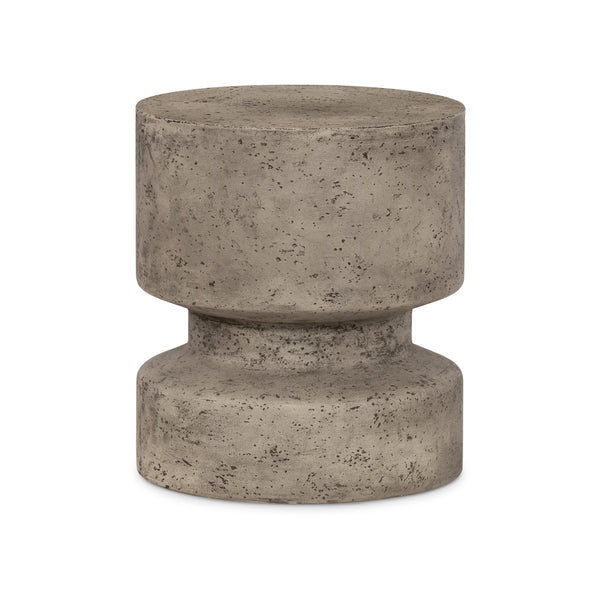 Nahla Outdoor End Table-Graphite