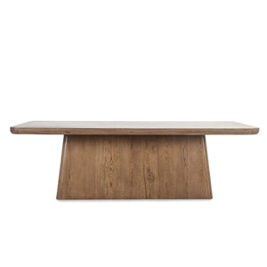 Orlando Solid Wood Dining Table - Light Brown