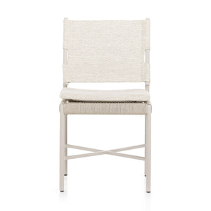 Miller Outdoor Dining Chair In Dove Taupe
