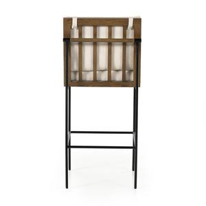 Crete Bar + Counter Stool - Savile Flax