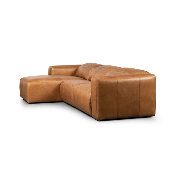 Radley Power Recliner 3-Piece Sectional W/ Chaise - Sonoma Butterscotch