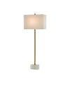 Felix Table Lamp In Natural & Antique Brass