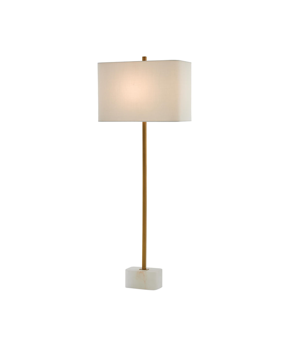 Felix Table Lamp In Natural & Antique Brass