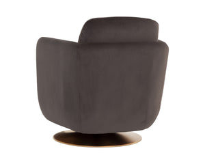 GILLEY SWIVEL LOUNGE CHAIR - MEG ASH