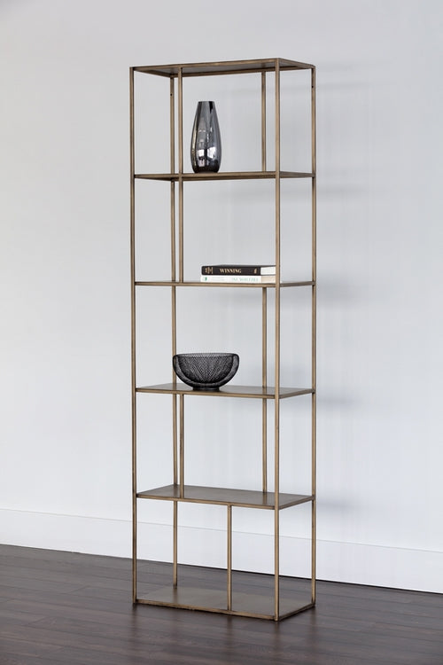 Eiffel Bookcase - Small - Antique Brass