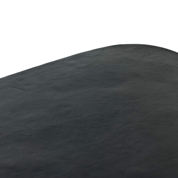 Basil Square Coffee Table In Aged Grey