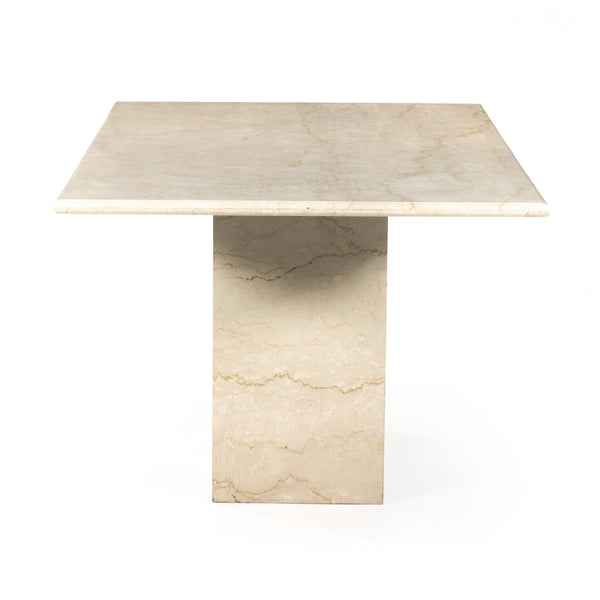 Arum Dining Table In Cream Marble