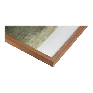 Brush Framed Painting with Pine Wood