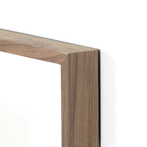 Equitable II by FH Art Studio In 234521 And 001 And 24.0x32.0 And Rustic 2.5 Walnut And Medium