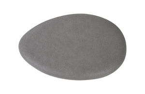 River Stone Coffee Table, Charcoal Stone, Large