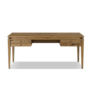 Bergstrom Desk - Warm Natural Oak Veneer