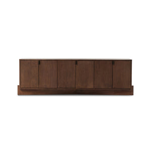 Castillo Media Console In Chestnut Parawood