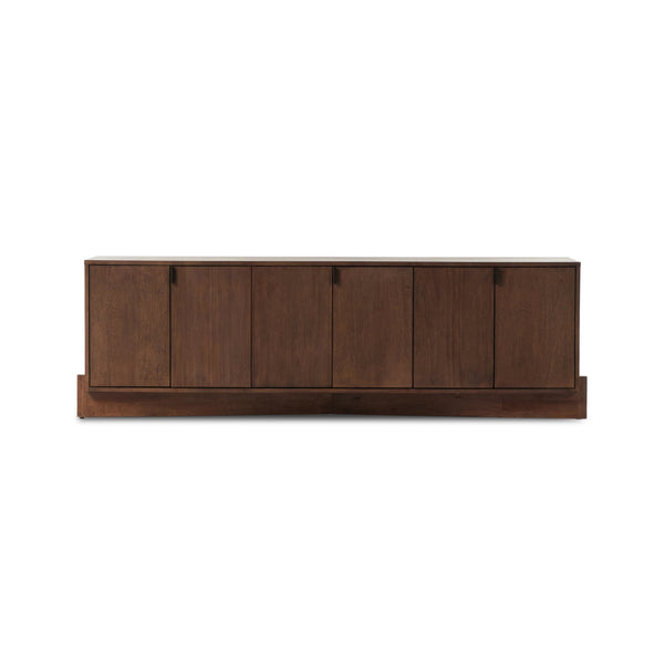 Castillo Media Console In Chestnut Parawood
