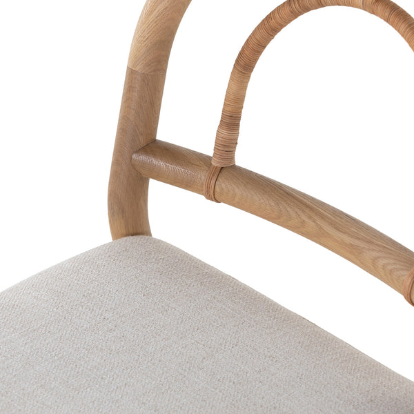 Pace Dining Chair In Burnished Oak