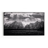 Grand Teton Range By Getty In Black Maple F