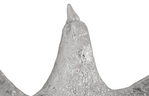 Dove Wall Art - B, Silver Leaf