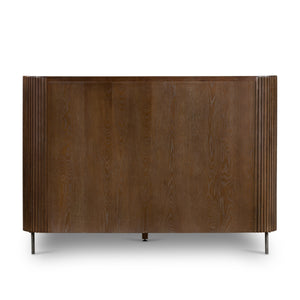 Fletcher Bed In Terra Brown Oak In Queen