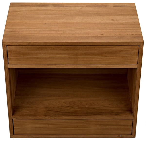 SL05 Side Table, Gold Teak