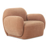 Hazel Lounge Chair in Copper Velvet