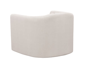 BIRRIT SWIVEL ARMCHAIR - ALASKA GREIGE