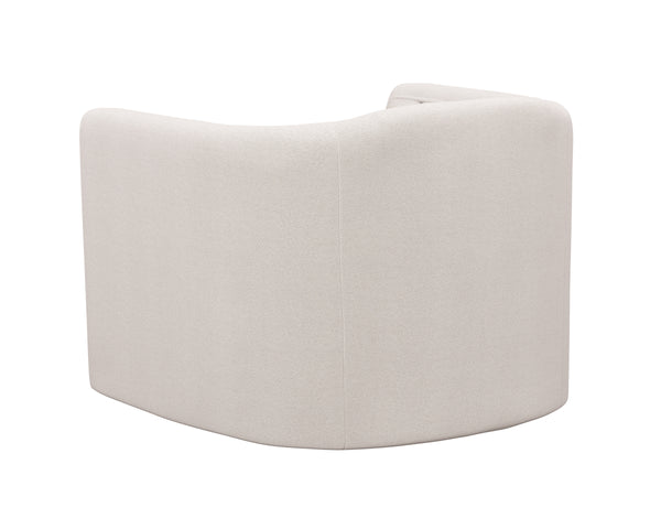 BIRRIT SWIVEL ARMCHAIR - ALASKA GREIGE