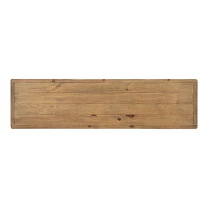 Moe's Monterey Console Table in Rustic Blonde Finish