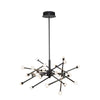 Batton 39W LED Pendant  in Black