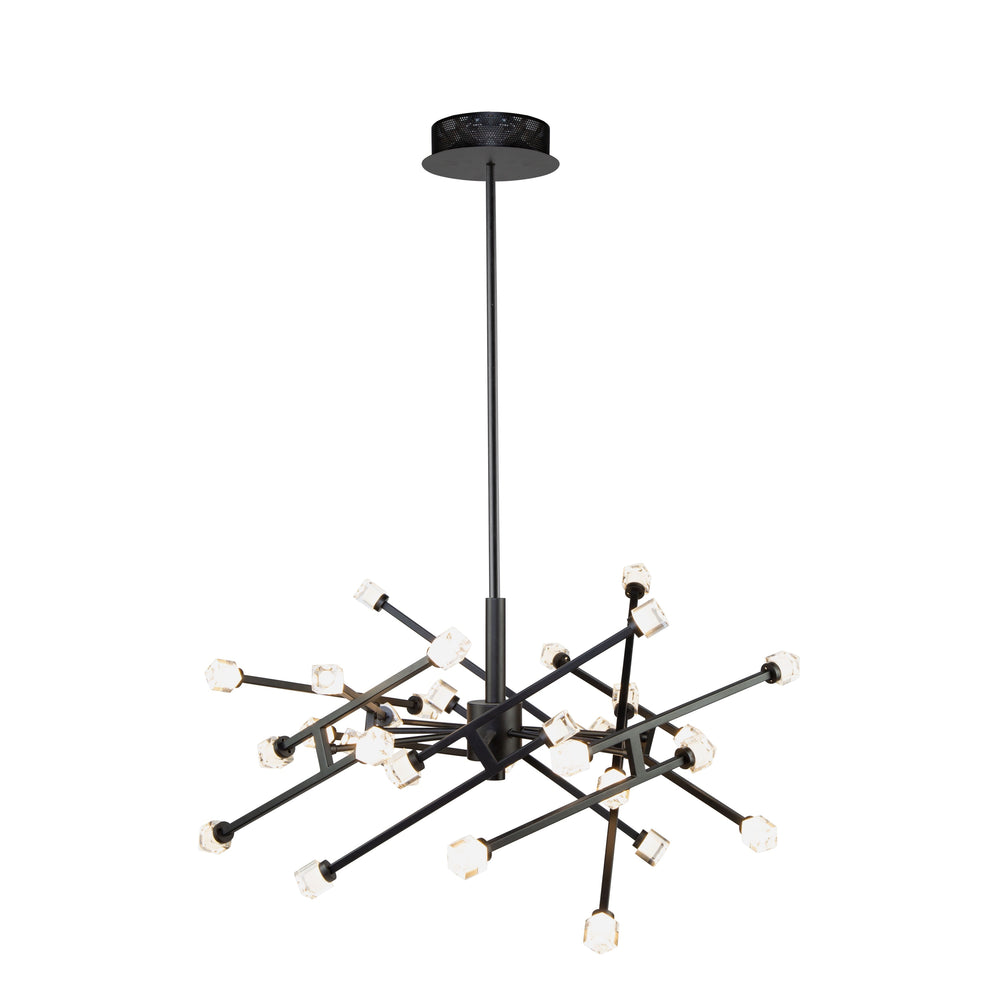 Batton 39W LED Pendant  in Black