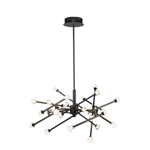 Batton 39W LED Pendant  in Black