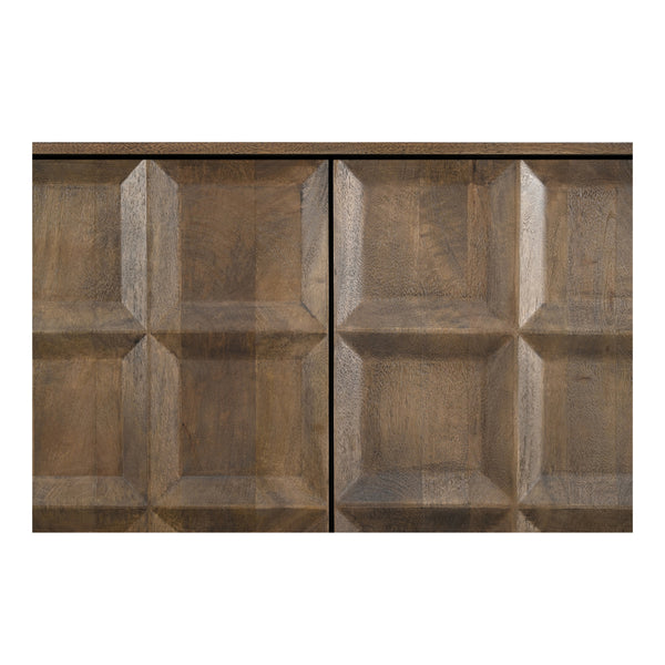 Moe's Bowen Sideboard in Matte Sandblast Brown