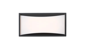 Baden 1 Light Vanity in Matte Black Finish