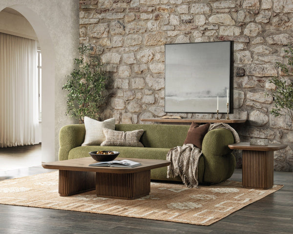Vander Solid Wood Square Coffee Table - FSC Certified Oak