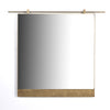 Chico Mirror In Antique Brass