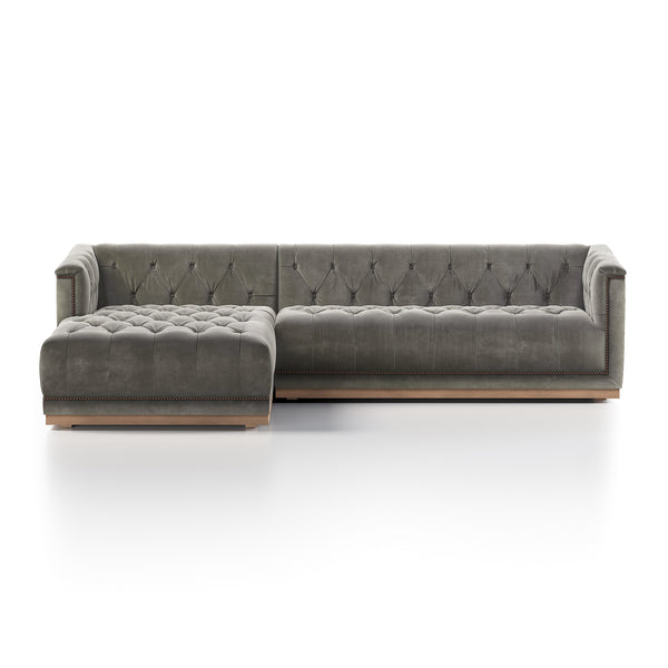Maxx 2Pc Laf Sectional In 109 In Sapphire Brch