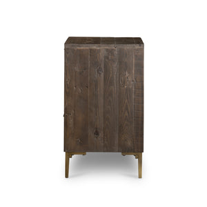 Wyeth 3 Drawer Dresser-Dark Carbon