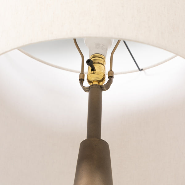 Nour Floor Lamp In Ombre Stainless Steel